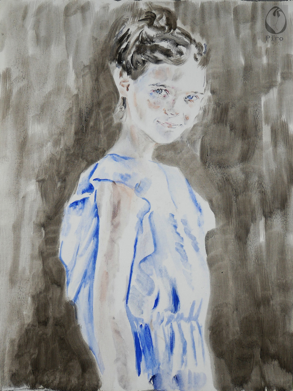 oil on canvas - olio su tela di Piro